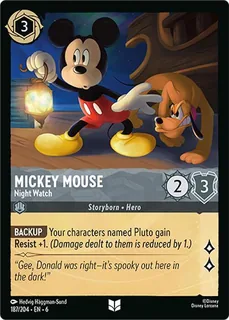 Mickey Mouse - Night Watch 187/204/204