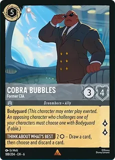 Cobra Bubbles - Former CIA 188/204/204