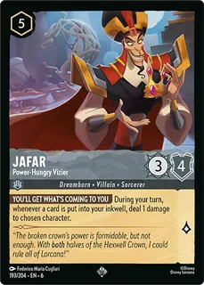 Jafar - Power-Hungry Vizier 193/204/204