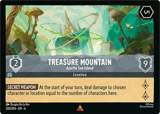 Treasure Mountain - Azurite Sea Island 203/204/204