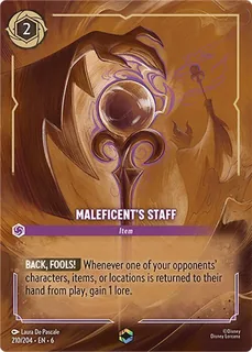 Maleficent's Staff 210/204/204
