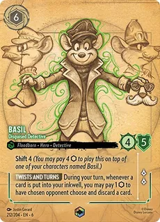 Basil - Disguised Detective 212/204/204