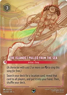 The Islands I Pulled From The Sea 216/204/204