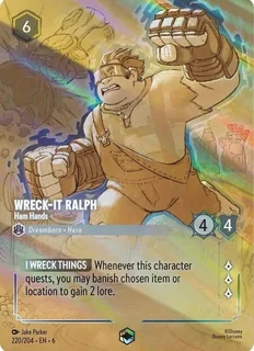Wreck-It Ralph - Ham Hands 220/204/204