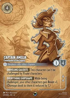 Captain Amelia - Commander of the Legacy 221/204/204