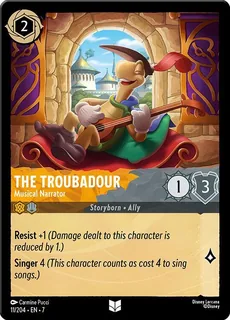 The Troubadour - Musical Narrator 11/204/204
