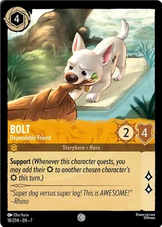 Bolt - Dependable Friend 18/204/204