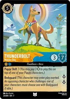 Thunderbolt - Wonder Dog 23/204/204