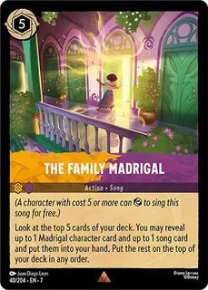 The Family Madrigal 40/204/204