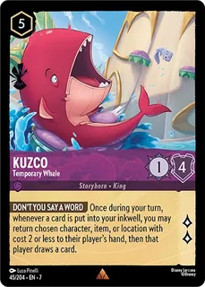 Kuzco - Temporary Whale 45/204/204