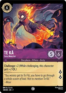 Te Ka - Lava Monster 58/204/204