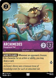 Archimedes - Exceptional Owl 76/204/204