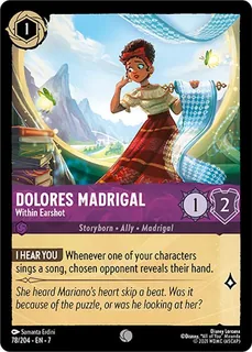 Dolores Madrigal - Within Earshot 78/204/204
