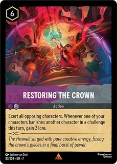 Restoring the Crown 83/204/204