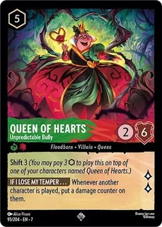 Queen of Hearts - Unpredictable Bully 95/204/204