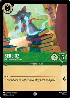 Berlioz - Mischievous Kitten 99/204/204