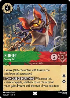 Fidget - Sneaky Bat 106/204/204