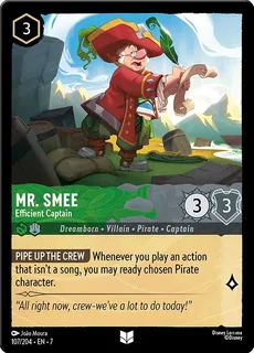 Mr. Smee - Efficient Captain 107/204/204