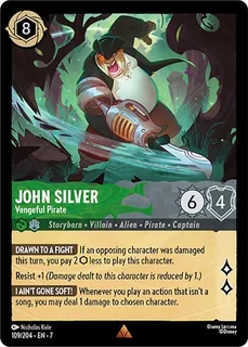 John Silver - Vengeful Pirate 109/204/204