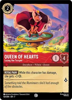 Queen of Hearts - Losing Her Temper 122/204/204