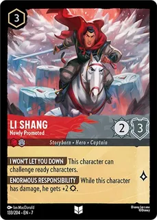 Li Shang - Newly Promoted 133/204/204