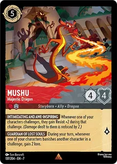 Mushu - Majestic Dragon 137/204/204