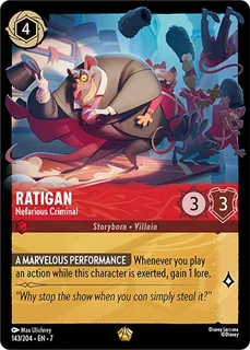 Ratigan - Nefarious Criminal 143/204/204