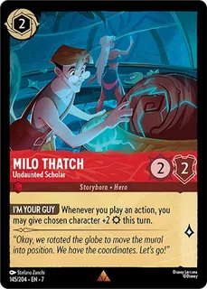 Milo Thatch - Undaunted Scholar 145/204/204