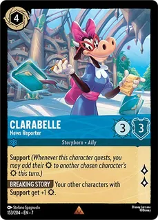Clarabelle - News Reporter 153/204/204