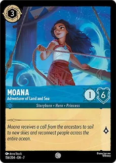 Moana - Adventurer of Land and Sea 156/204/204