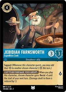 Jebidiah Farnsworth - Expedition Cook 174/204/204