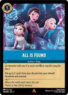 All Is Found 178/204/204