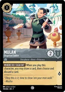 Mulan - Disguised Soldier 193/204/204