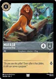 Mufasa - Respected King 196/204/204