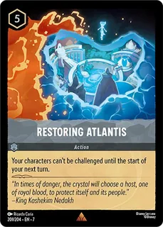 Restoring Atlantis 201/204/204