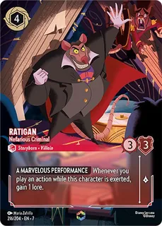 Ratigan - Nefarious Criminal 216/204/204