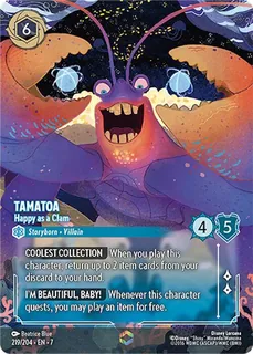 Tamatoa - Happy as a Clam 219/204/204