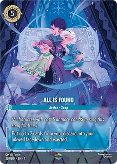 All Is Found 220/204/204