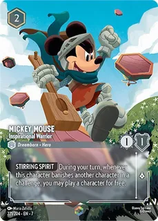 Mickey Mouse - Inspirational Warrior 221/204/204