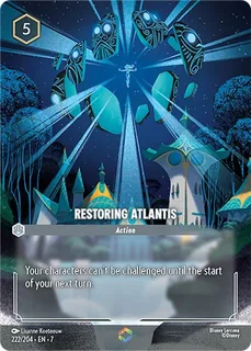 Restoring Atlantis 222/204/204