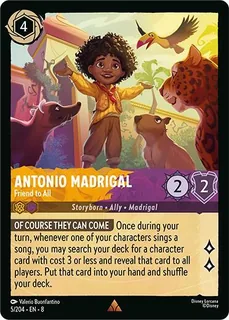 Antonio Madrigal - Friend to All 5/204/204