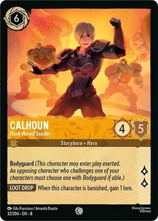 Calhoun - Hard-Nosed Leader 32/204/204