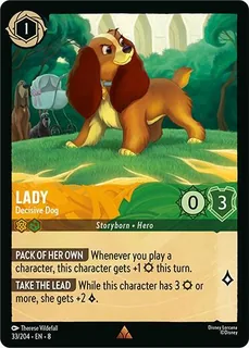 Lady - Decisive Dog 33/204/204