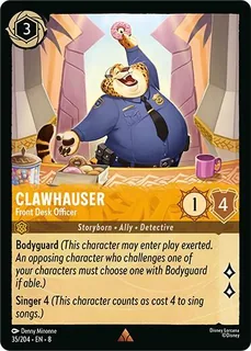 Clawhauser - Front Desk Officer 35/204/204