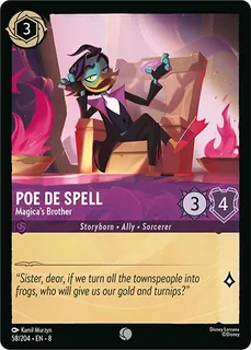 Poe De Spell - Magica's Brother 58/204/204