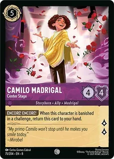 Camilo Madrigal - Center Stage 75/204/204