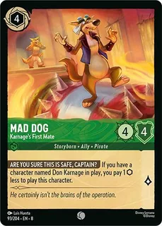 Mad Dog - Karnage's First Mate 93/204/204