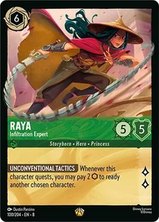 Raya - Infiltration Expert 100/204/204