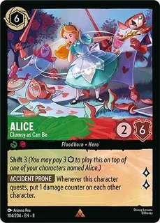 Alice - Clumsy as Can Be 104/204/204