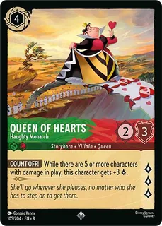 Queen of Hearts - Haughty Monarch 105/204/204